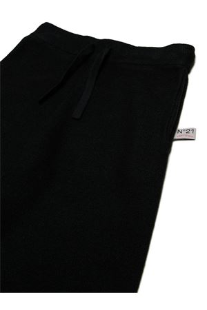pantalone in lana nero N°21 KIDS | N2106YN04550N900